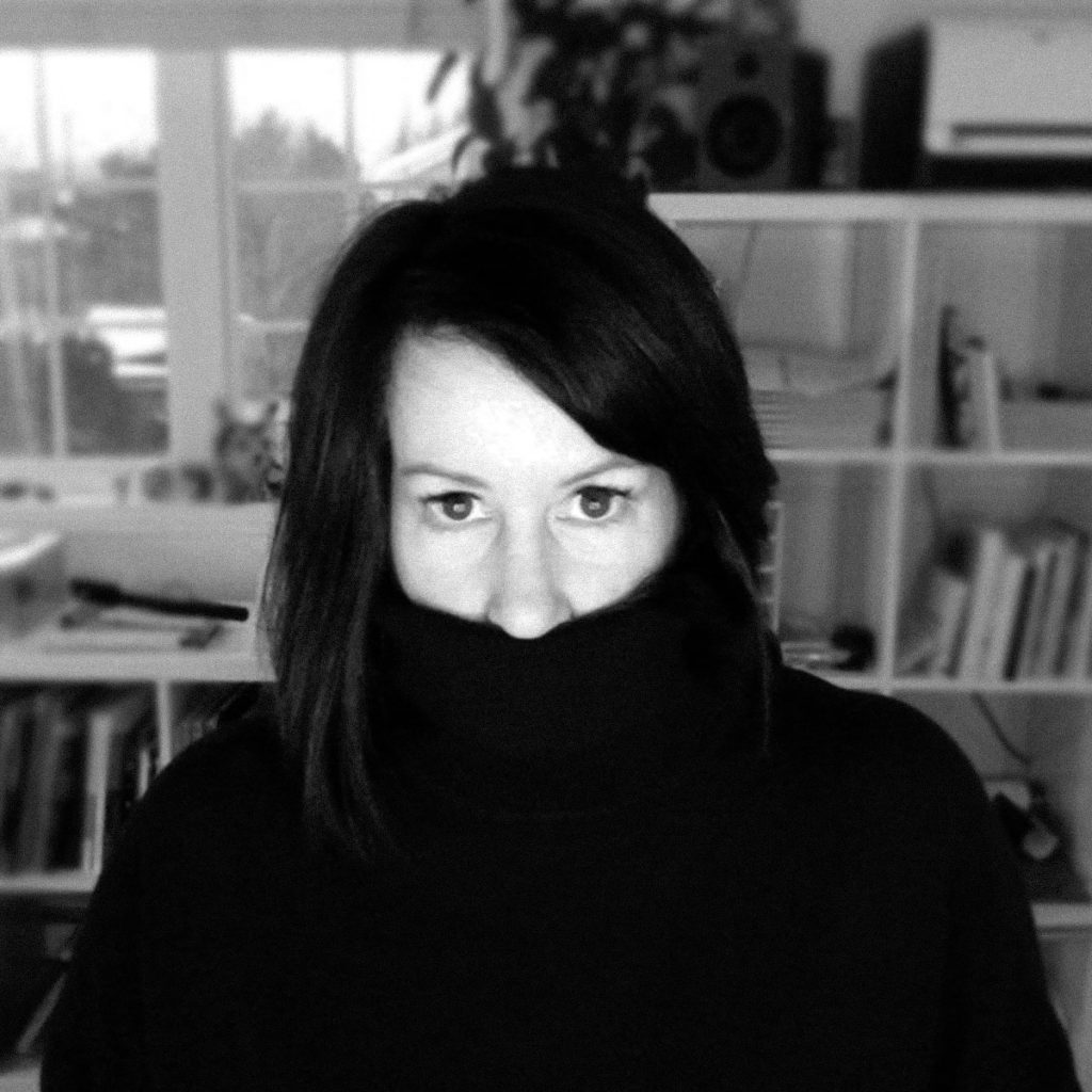 Autoportrait d'Isabelle Gagné.